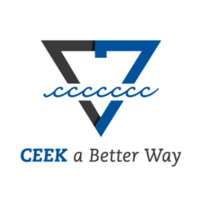 Triangle logo with waves and 'CEEK a Better Way' slogan, only available at Elevate Your Organization's Culture and Performance With CEEK.