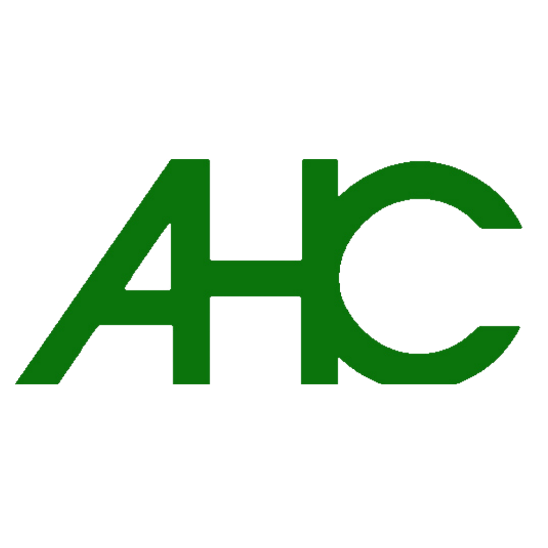 Green AHC logo on a white background, enhancing brand identity, available exclusively at Elevate Your Organization's Culture and Performance With CEEK.