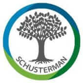Icon of a tree with the word 'Schusterman' encircled by blue and green, featured at Elevate Your Organization's Culture and Performance With CEEK.